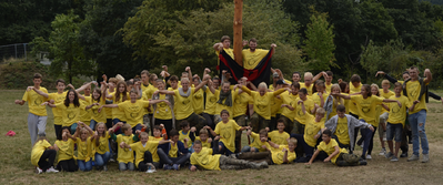 Gruppenbild im KJG Zeltlager